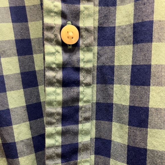 US POLO ASSN. blue check long sleeve button down shirt mens Large - Picture 7 of 11